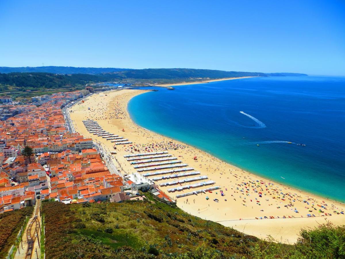 Light Wave Nazare Center 50M Beach Nazaré Exterior foto